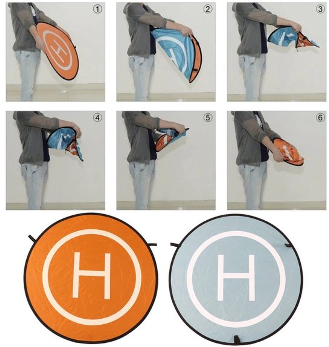 Store_7 - Drone Landing Pad - Lichtgewicht - Waterdicht - Opvouwbaar