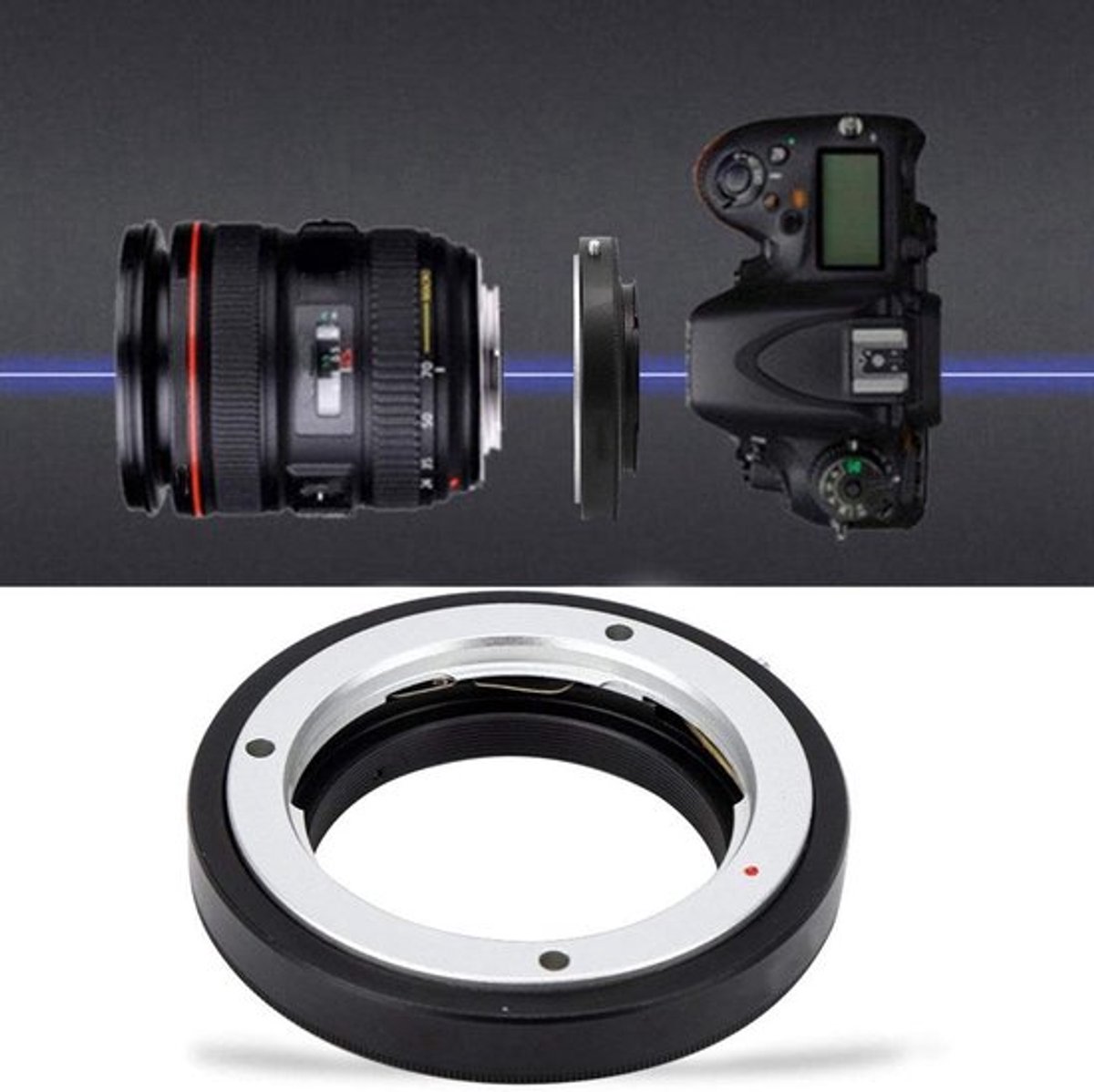 Vt products - Mc naar F-adapter - Lensadapter voor Camera