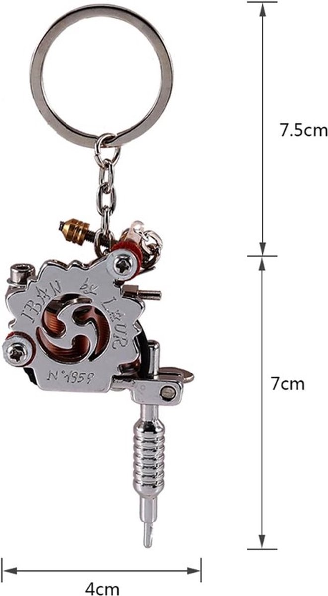 Store_9 - Duurzame Tattoo-sleutelhanger - Sleutelhanger met