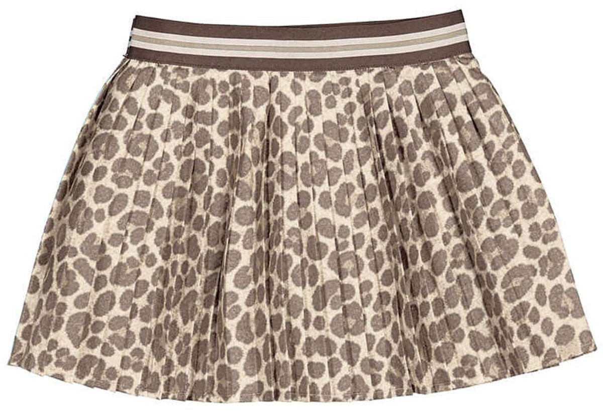MAYORAL Pleated Skirt Meisjes - Korte rok - Bruin - Maat 134