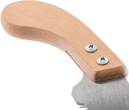 KADAX Tuinzaag, zaagbladlengte 330 mm, handzaag met houten handvat, zagen, takkenzaag gemaakt van hoogwaardig staal, stalen zaagblad, comfortabele grip van Merkloos	 — afbeelding 2