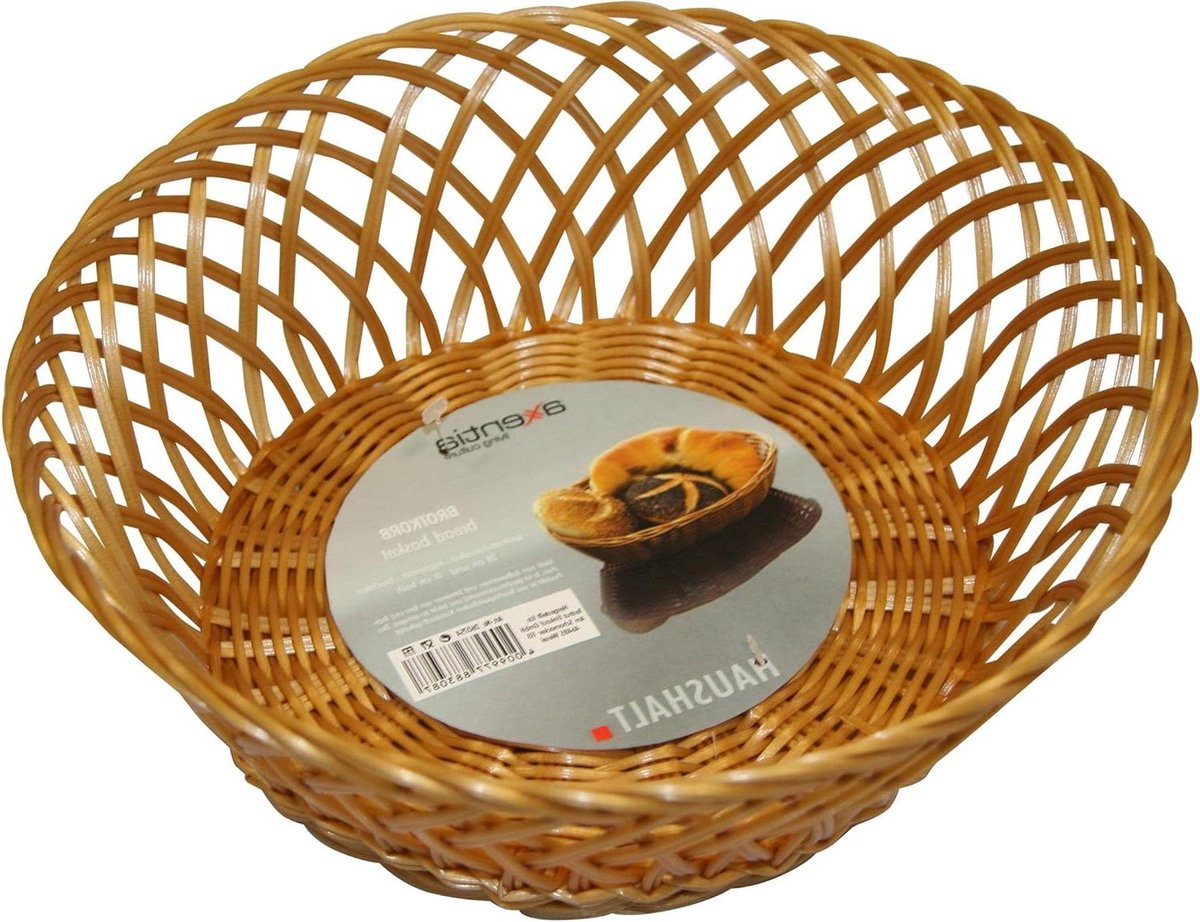 Broodmand - Broodkorf Broodopberger - Brood Serveren - Vochtwerend Kunststof - Ø 28 cm - Niet gespecificeerd