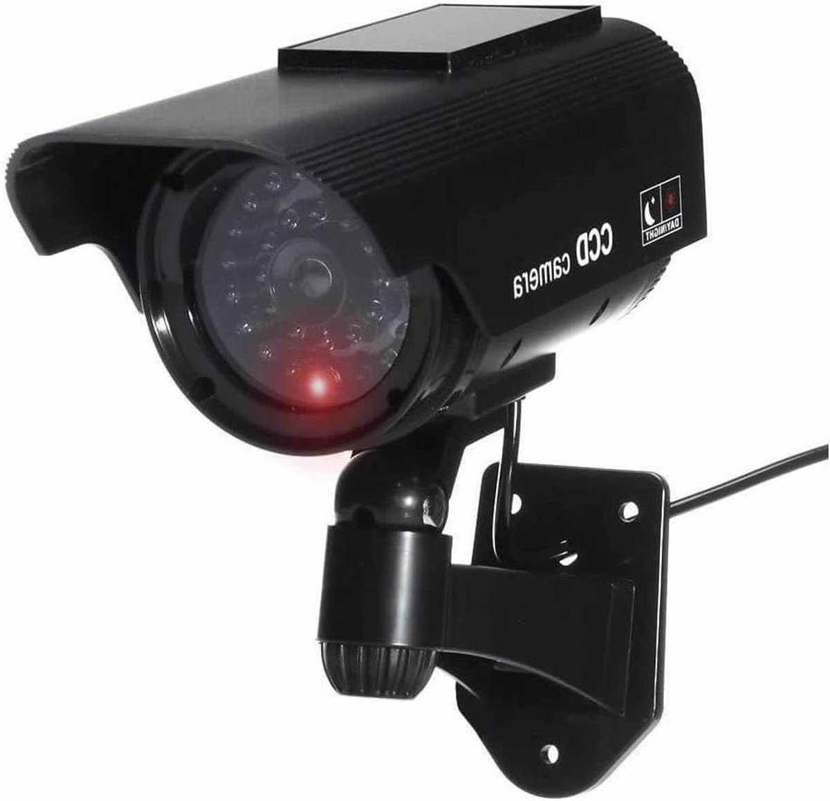 Dummy Beveiligingscamera - Nep Camera Nep CCTV - Diefstal Afschrikken - Realistisch Rood LED