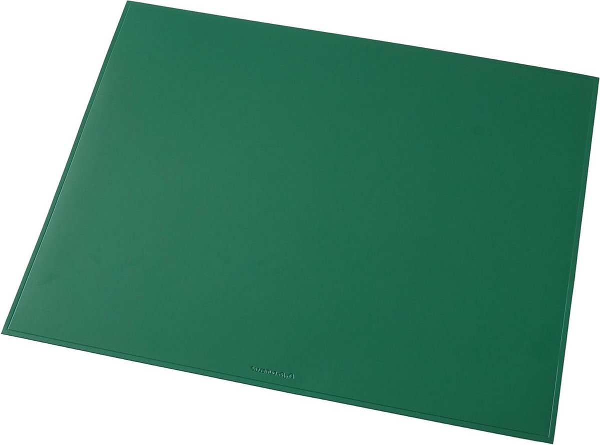 Bureauonderlegger - Schrijfonderlegger Bureau mat - Comfortabel Schrijven - Afwasbaar Duurzaam Oppervlak - 52 x 65 cm - Groen
