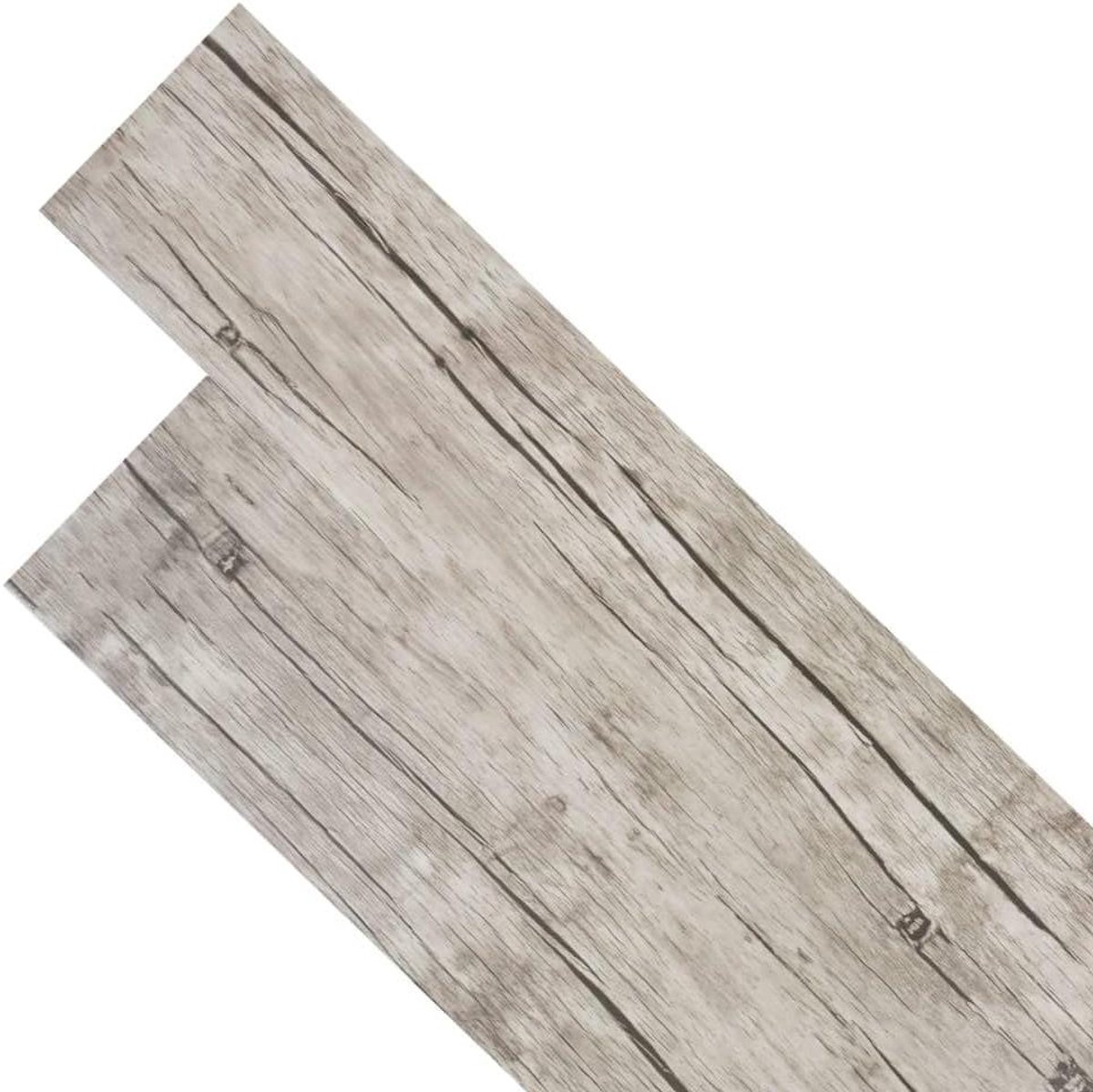 PVC Vloerplanken - Zelfklevende vloerbedekking - Vloeren Vernieuwen - Natuurlijke Houtlook - 502 m² - Eiken