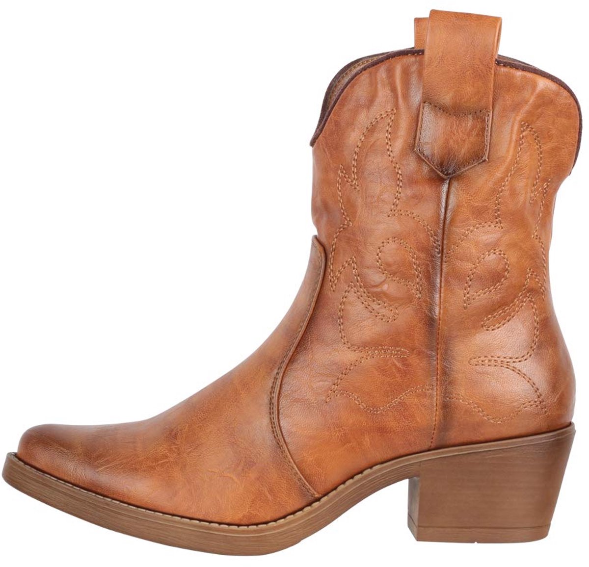 Dames Enkellaarzen Cowboy Laarzen Chunkyrayan