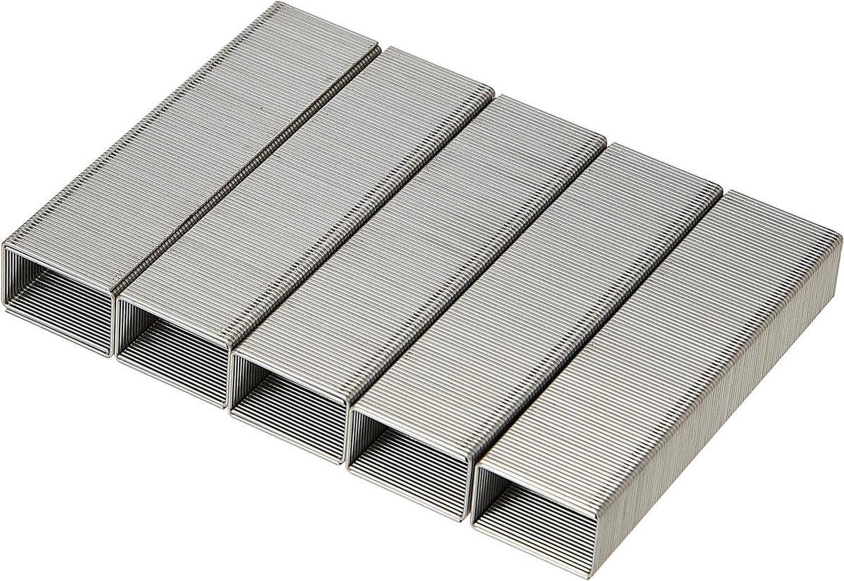 Nietjes - Vergrendelingsnieten - Documenten Bevestigen - U-vormige Sluiting - 1000 stuks - Metaal