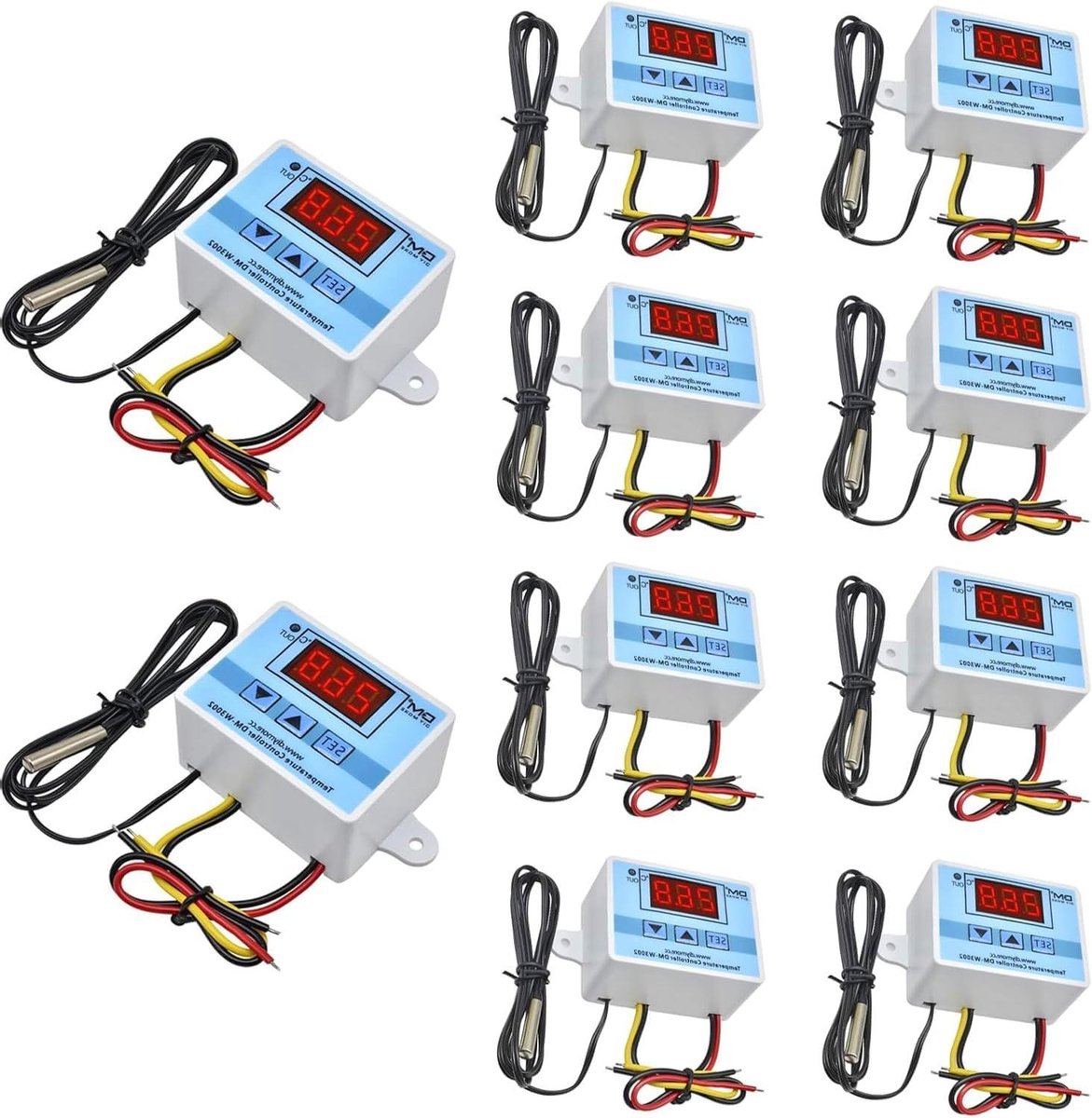 Digitale Temperatuurregelaar - Thermostaat Schakelaar Module - Temperatuur Regelen - Waterdichte Sonde - -50 tot 110 °C - Niet gespecificeerd