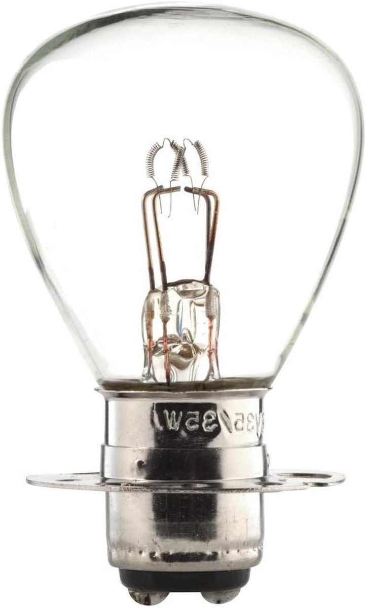 Gloeilamp Motorfiets - Scooter Lamp - Verlichting - 6V 35/35W - 2x2x2 cm - Transparant