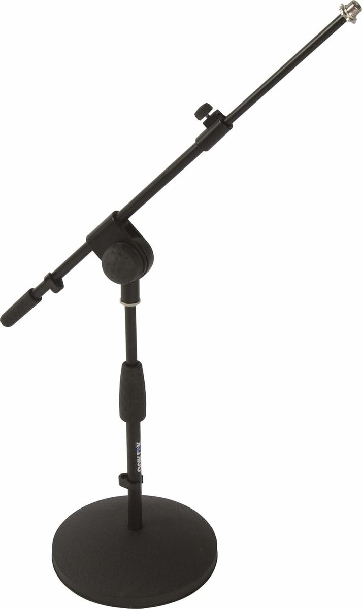Microfoonstandaard - Microfoonhouder - Muziek Opnemen - Telescopische Arm - 3.5 Kilogram - Zwart
