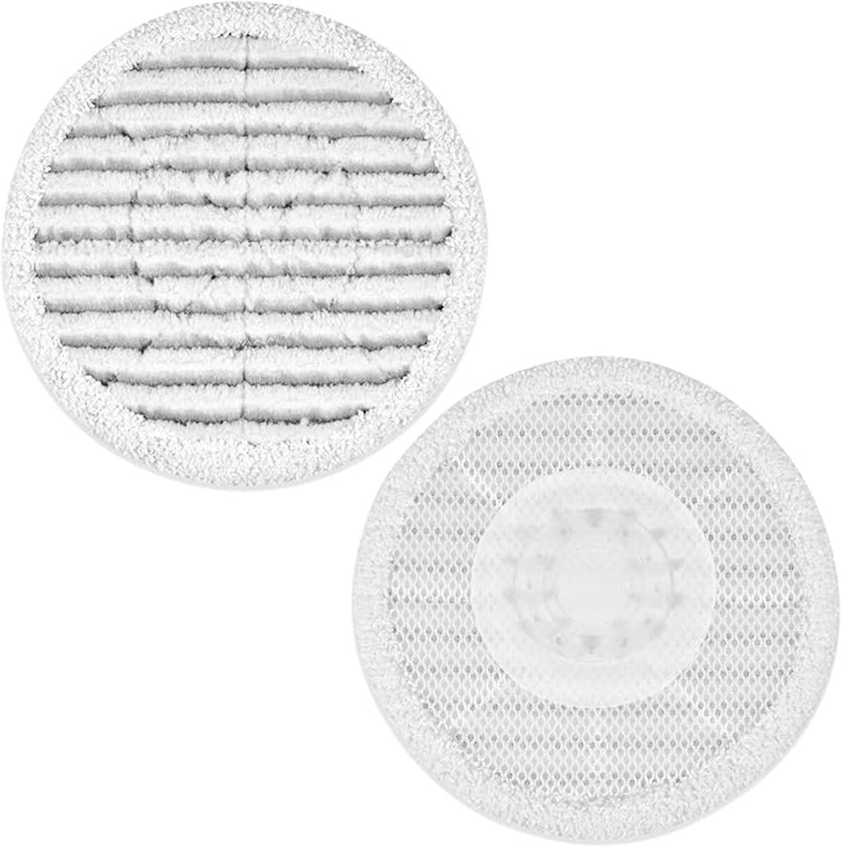Vervangende stoomreinigerdoeken voor geschikt voor Shark S7000AMZ S7001 S6002EU, stoom- en schrobdoek in één mop (set van 2)-Stijl 1
