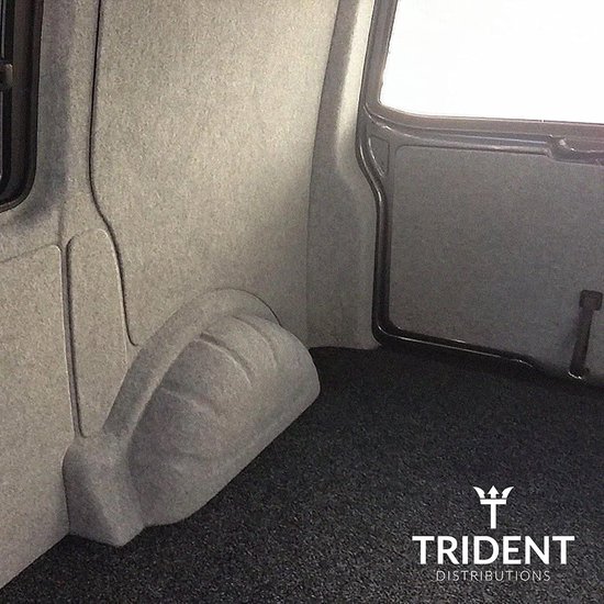 Van Voering Tapijt - Camper Bekleding - Voertuig Interieur - 4-Weg Stretch - 3 Meter x 2 Meter - Zwart — afbeelding 2