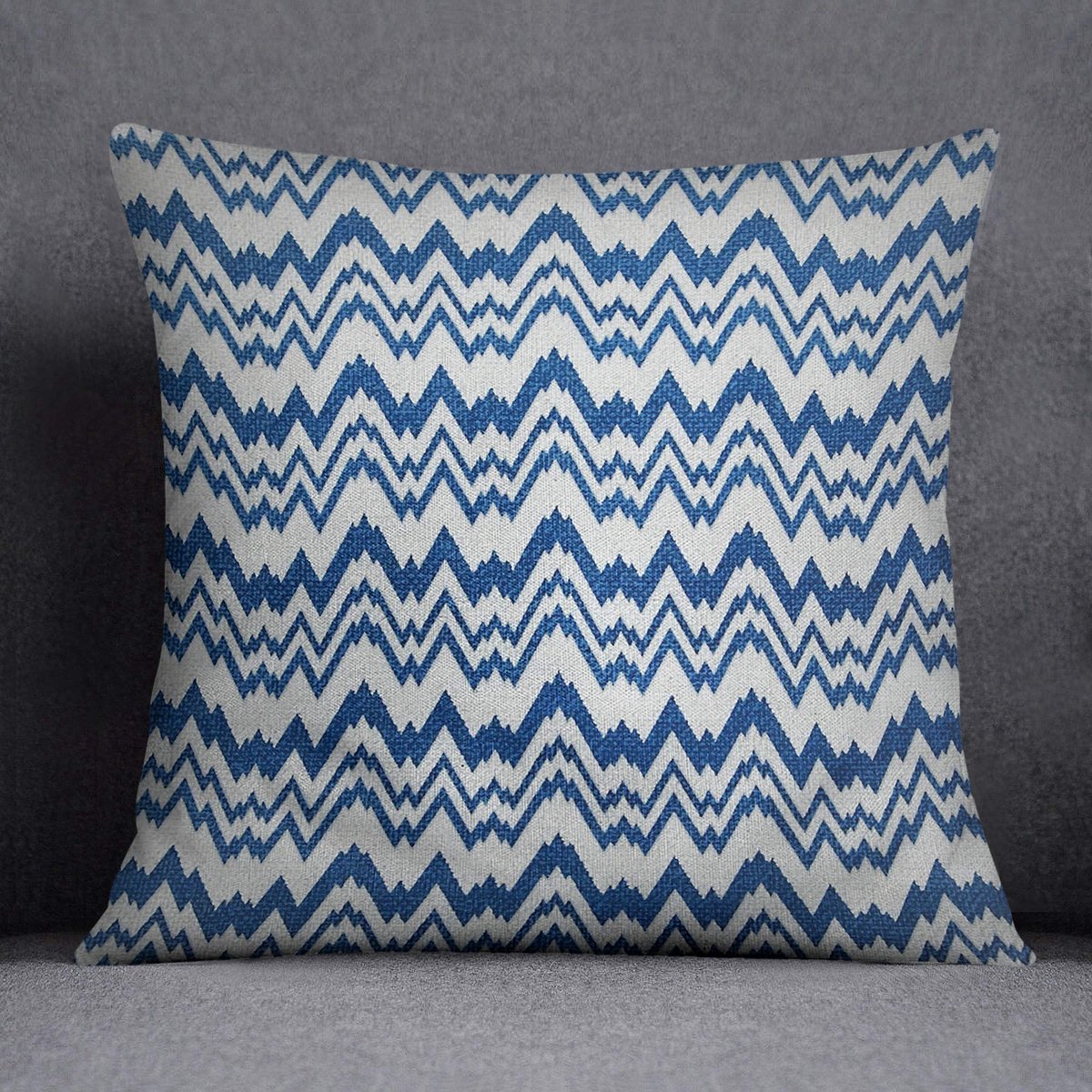 Kussenhoes, Nieuw Ontwerp/Makkelijk in Onderhoud, Kussensloop met Verborgen Ritssluiting, Maat: 45x45 Cm - Ontworpen en Geproduceerd in Turkije