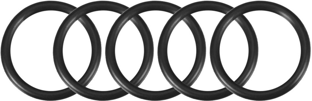 sourcing map 5 stuks metrische nitril-rubber O-ringen afdichtingen 34 mm x 42 mm x 4 mm rubberen afdichting, afdichtring voor roomdispenser, pomp, snelkoppeling, reserveafdichting, vuladapter