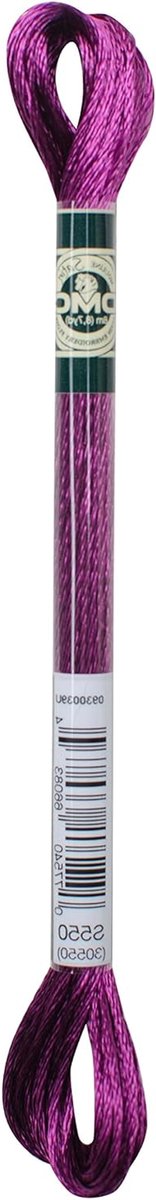 Satijnen Floss - Borduurdraad Glanzend - Creatief Borduren - Glijdt Gemakkelijk - 8.7 Yards - Amethist