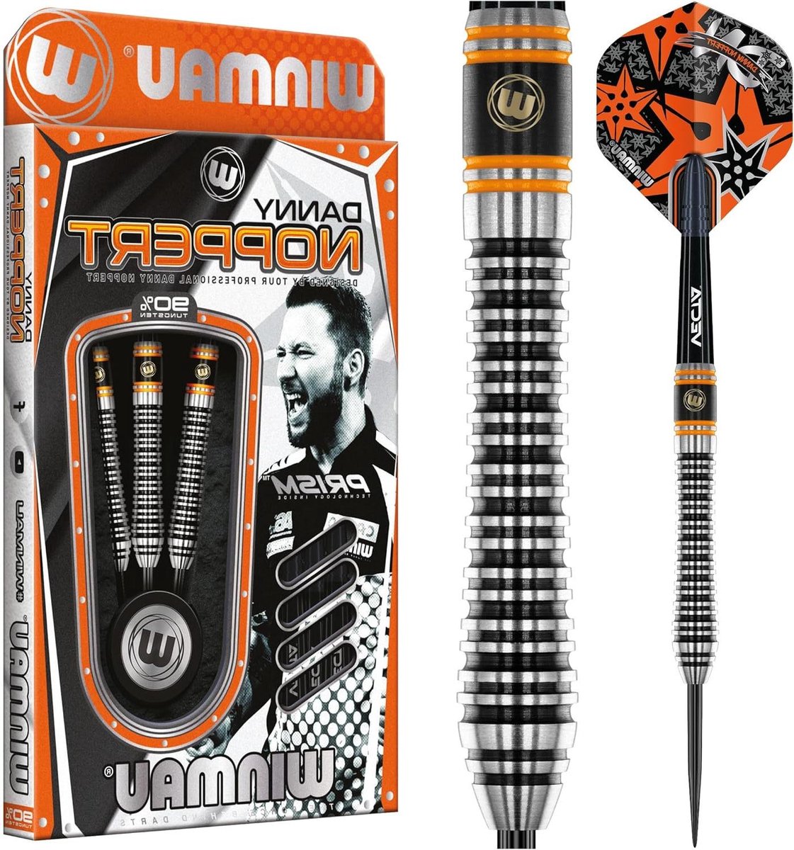 Dartpijlen - Stalen Darts - Precisie Werpen - 90% Tungsten - 23 Gram - Zilver