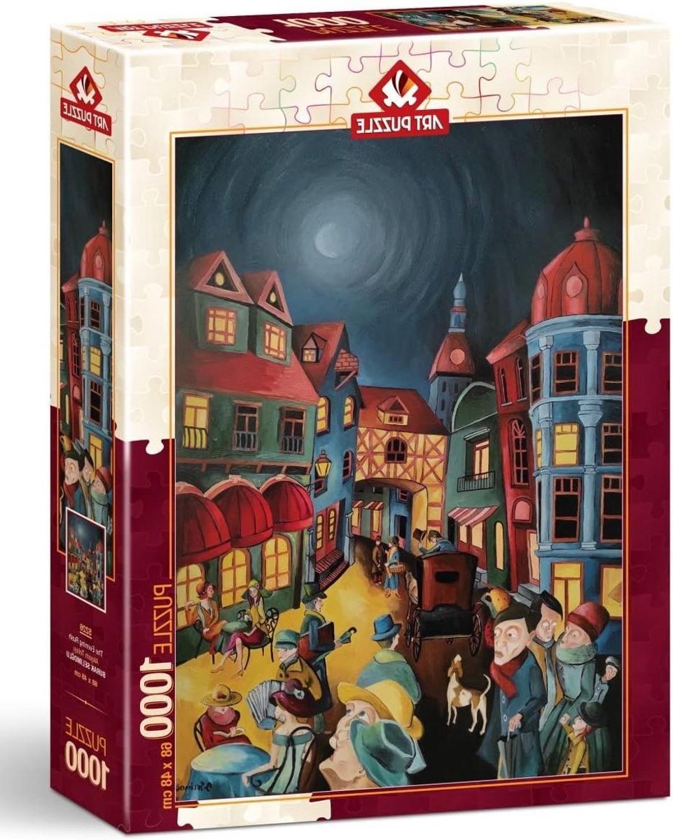 Puzzel 1000 Stukjes - Unieke Voorgesneden Stukken en Hoge Kwaliteit Karton