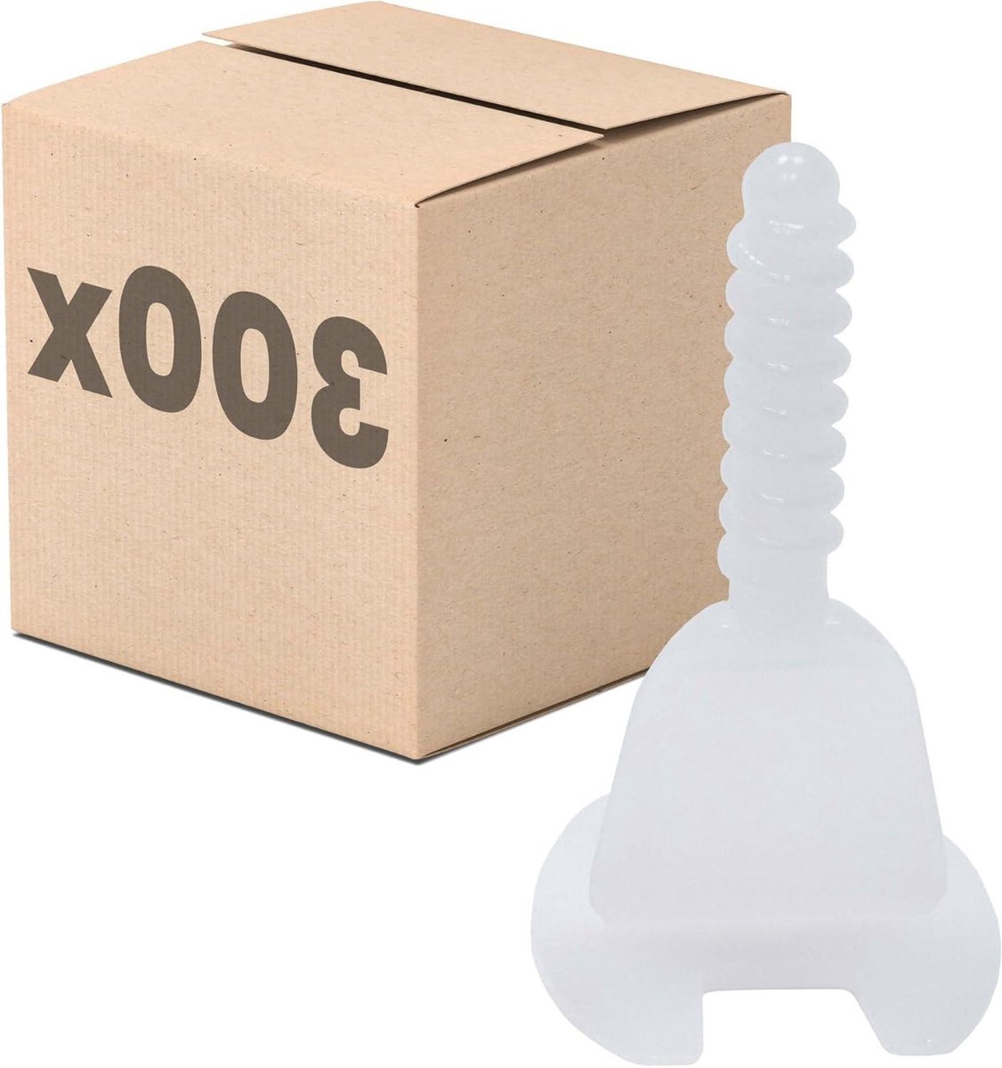 Tegelnivelleringssysteem - Leghulpset Tegelzetter - Precisie Tegelwerk - Verstelbare Voegbreedte - 300 Stuks 3mm - Wit
