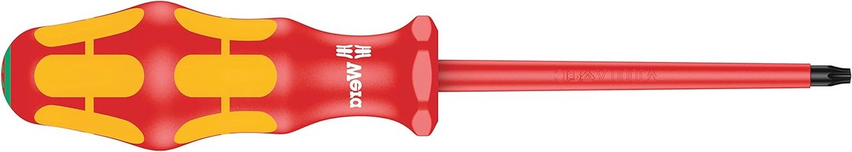 Geïsoleerde Schroevendraaier - VDE Schroevendraaier Torx Schroevendraaier - Veilig Klussen - 1000 Volt Isolatie - TX 25 x 100 mm