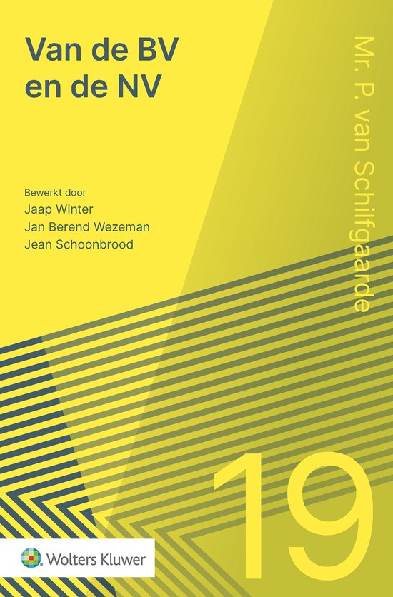 Van de BV en de NV - cover