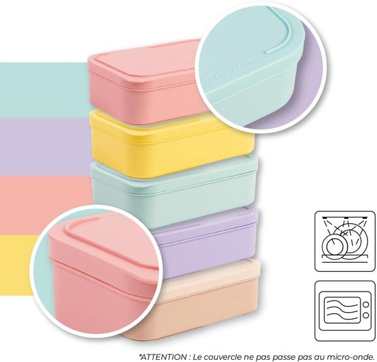 Geïsoleerde Koelbox 6 Liter met Twee Containers, Perfect voor Lunch en Onderweg — afbeelding 4