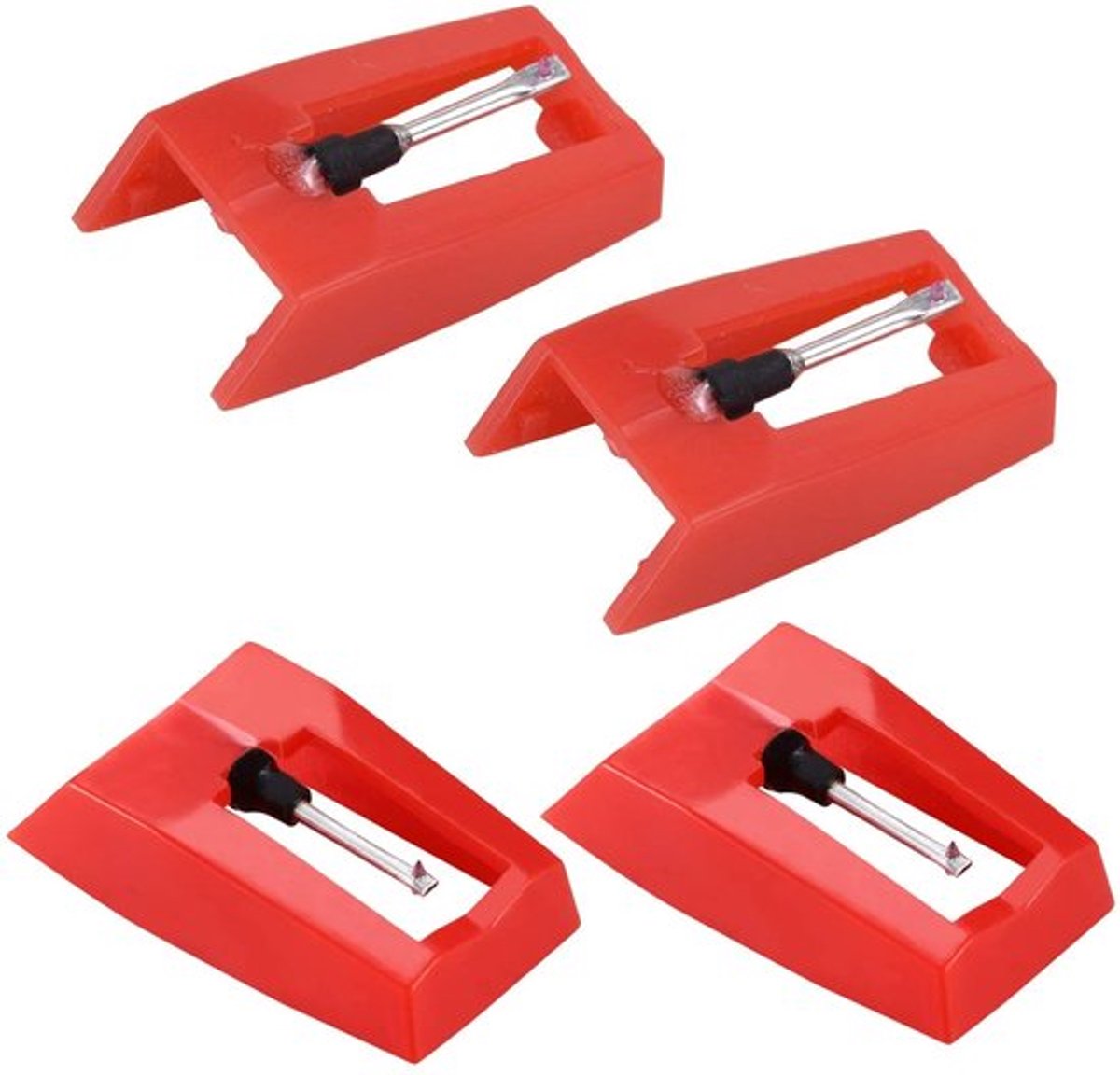 Dailygoody - Platenspeler Naald - 4 Stuks - Duurzaam en Lichtgewicht