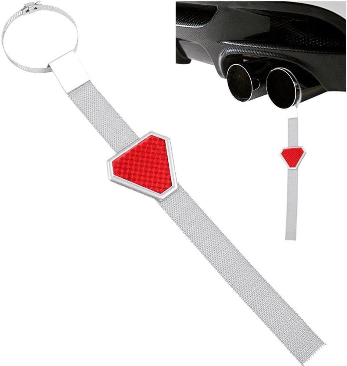 Antistatische Aardingskabel - Aardingsgordel Auto - Voorkomt Statische Schokken - Universeel Compatibel - 305 cm - Zwart