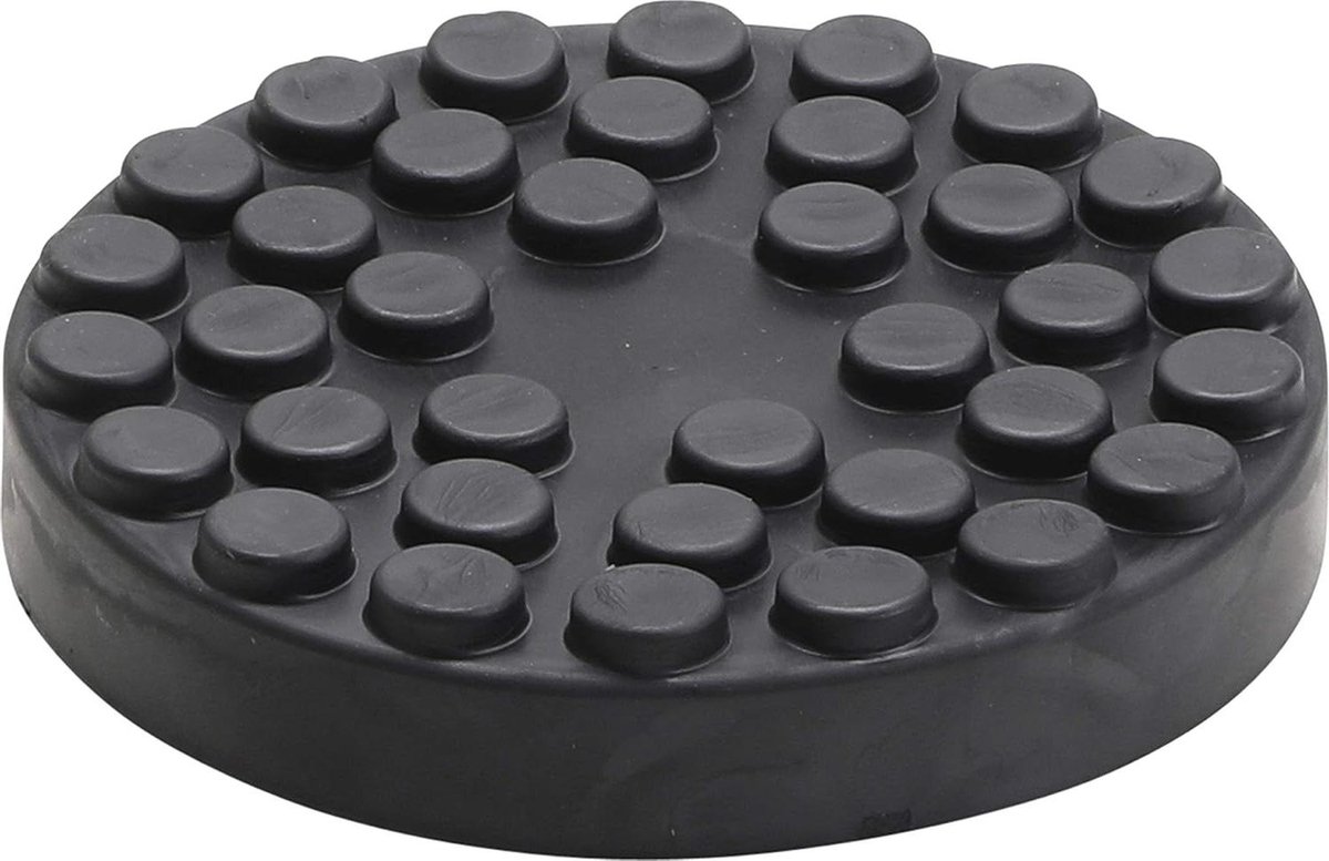 Rubberschijf - Beschermschijf Lift - Voertuigen Ondersteunen - Voor Ravaglioli Liften - Ø 145 mm - Zwart