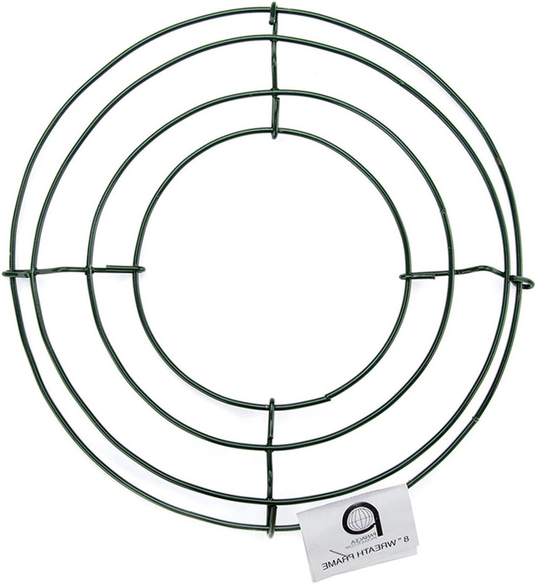 Draad Krans Frame - Bloemenkrans basis - Bloemen schikken - Zware constructie - 20 cm - Groen