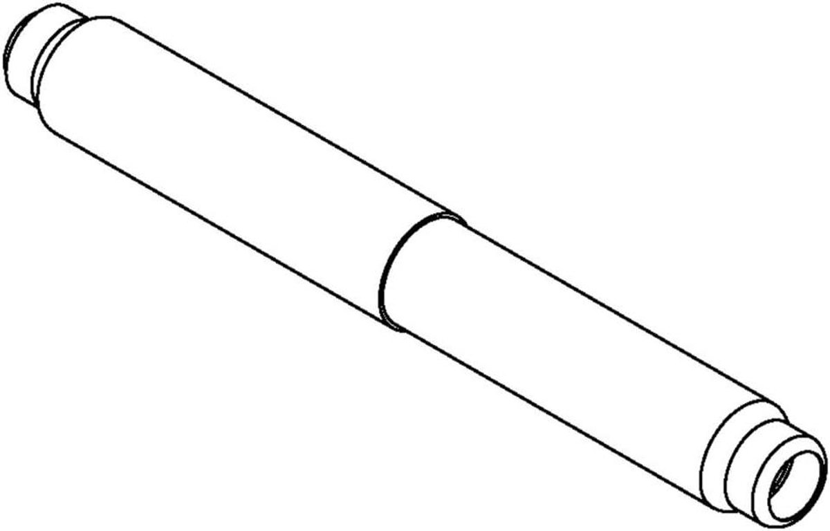 Toiletrolhouder - Reserve rolhouder - Badkamer Organisatie - Origineel Onderdeel - 17.78 x 2.54 x 2.54 cm - Chroom