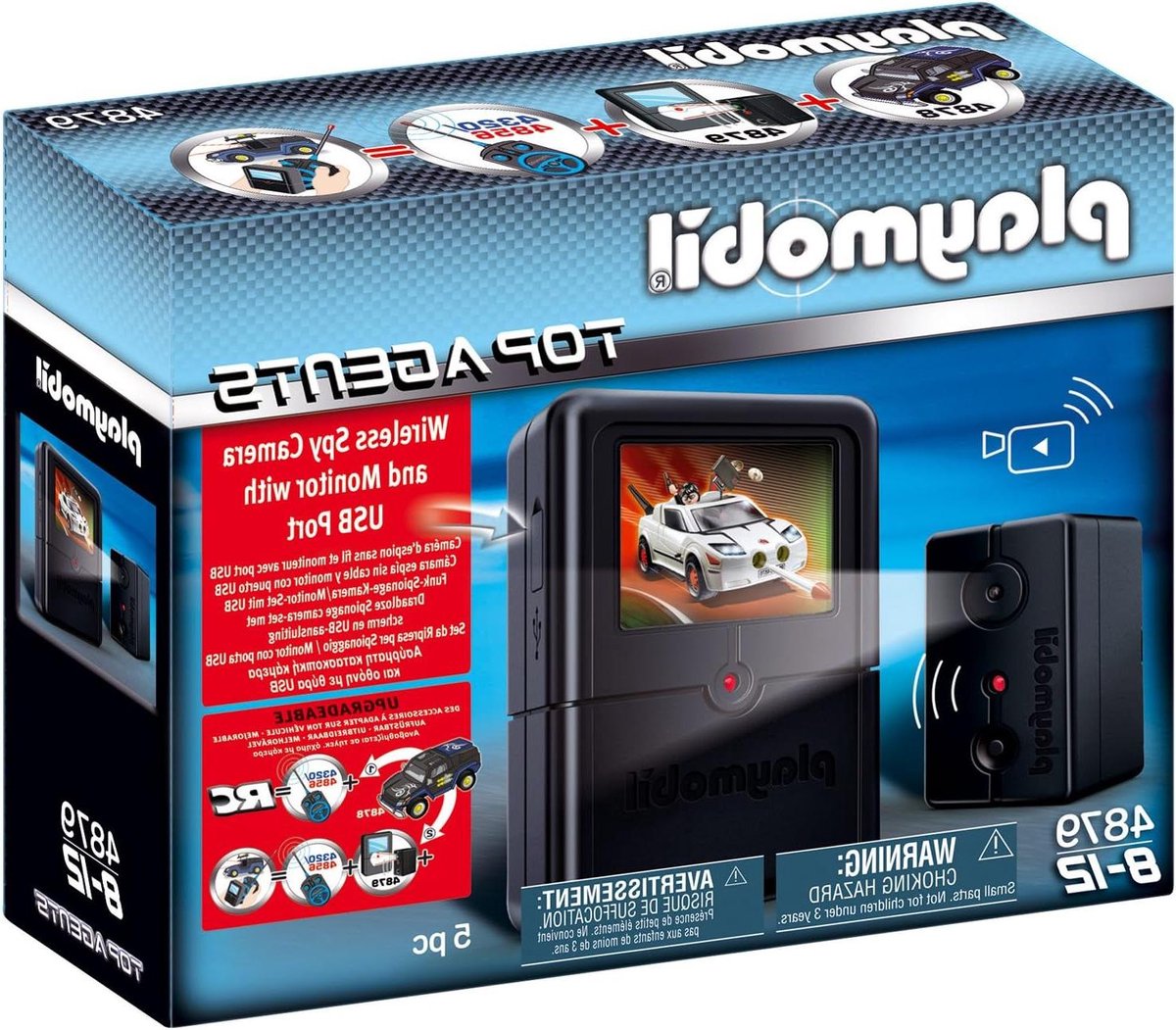 Spy Camera Set - Verborgen Camera Speelgoed - Avonturen Filmen - Hoge Resolutie Scherm - 1 Watt - Multicolor