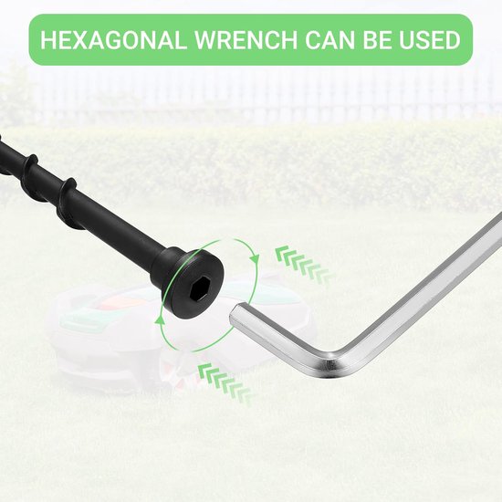 20 stuks grasmaaierbouten, voor laadstation 14 cm grasmaaier laadstation ankerbouten, ankerbouten gazonrobot ankerbouten, tuingereedschap — afbeelding 3