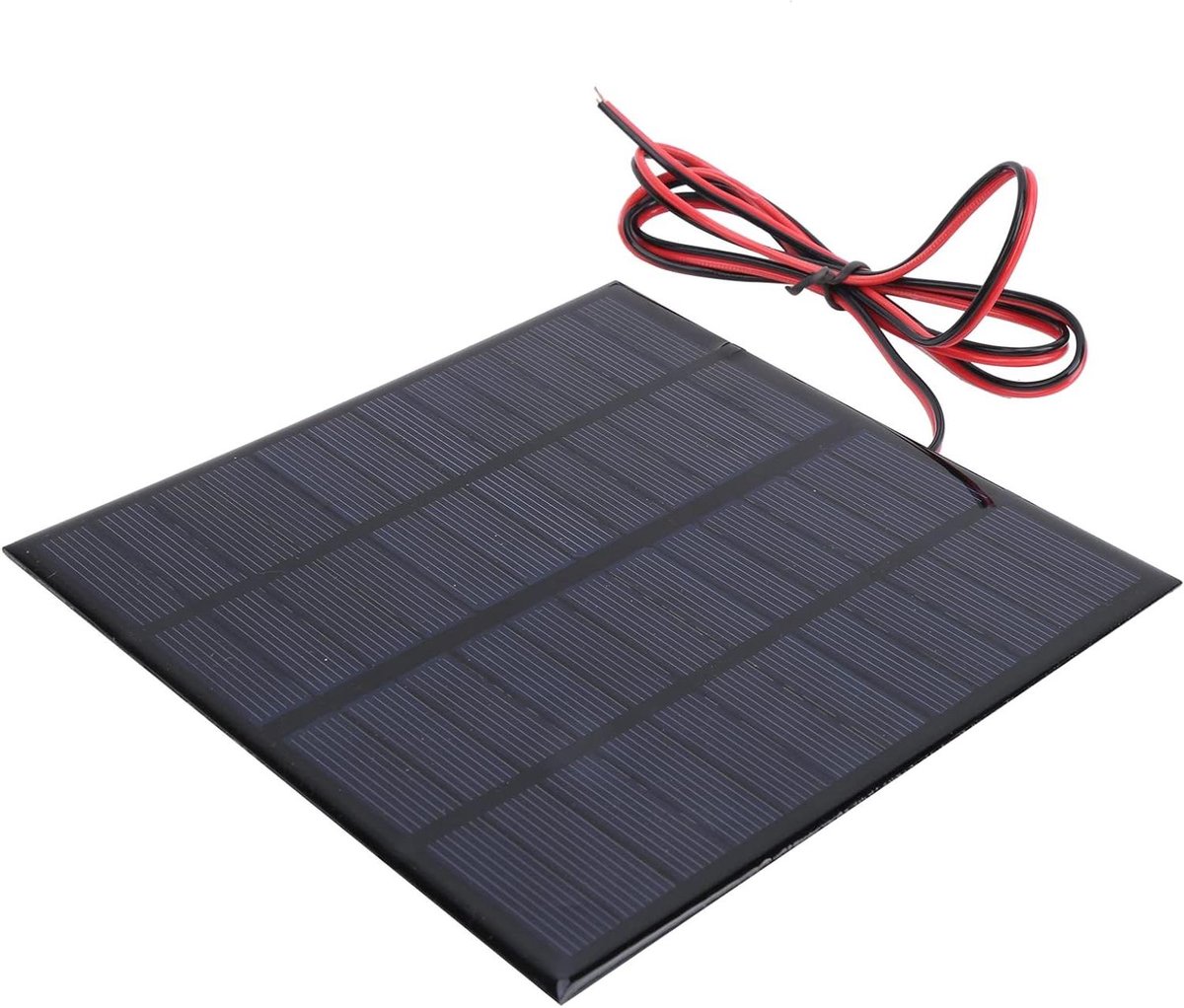 Zonnepaneel Module - Zonnecel Power - DIY Projecten - Hoge Conversie Efficiëntie - 14.5 cm - Zwart