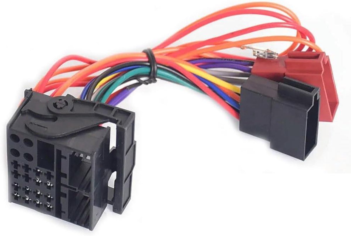 Autoradio Kabelboom - Adapter Quadlock - Auto Audio Installatie - Gestandaardiseerde Kleurcodes - 18.5 cm - Niet gespecificeerd
