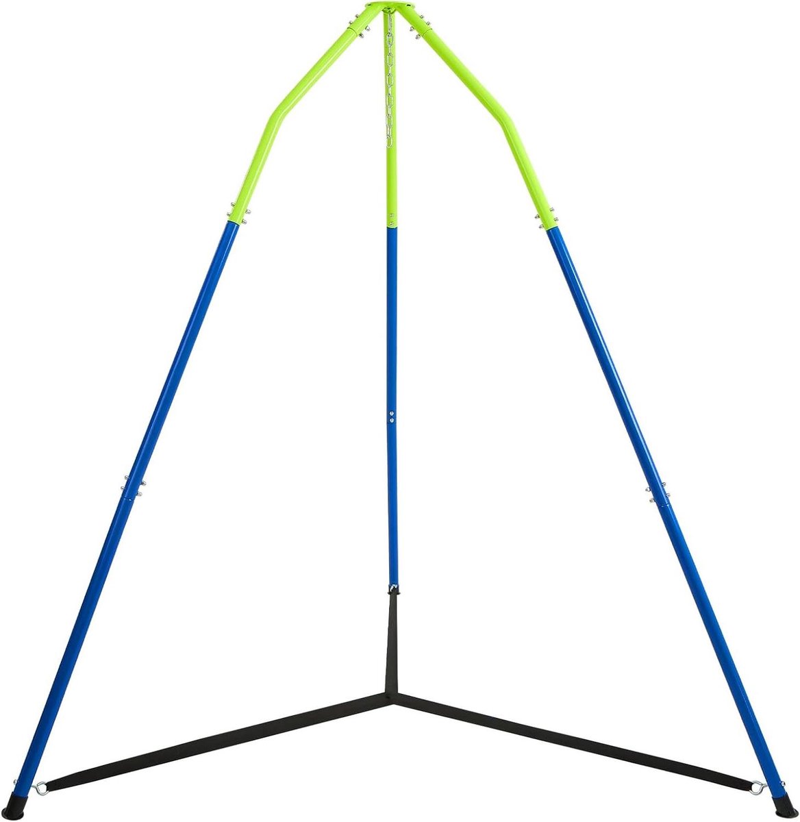 Hangmat Standaard - Hangstoelhouder - Ontspannen Buiten - Driehoekige Structuur - 315 cm Hoog - Blauwgroen