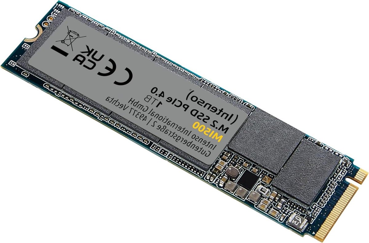 Interne SSD - Solid State Drive NVMe SSD - Snelle Data Overdracht - PCIe 4.0 Gen4x4 - 1 TB - Zwart