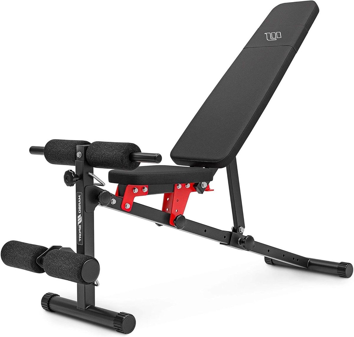 Verstelbare Trainingsbank - Fitnessbank Halterbank - Full Body Workout - Opvouwbaar en Multifunctioneel - 151 x 61 x 76 cm