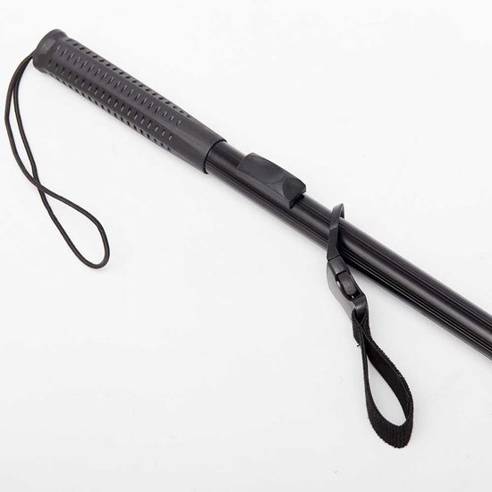 Visnet - Schepnet Opvouwbaar - Roofvis Vangen - Met Lock Systeem - 72 cm - Zwart — afbeelding 2