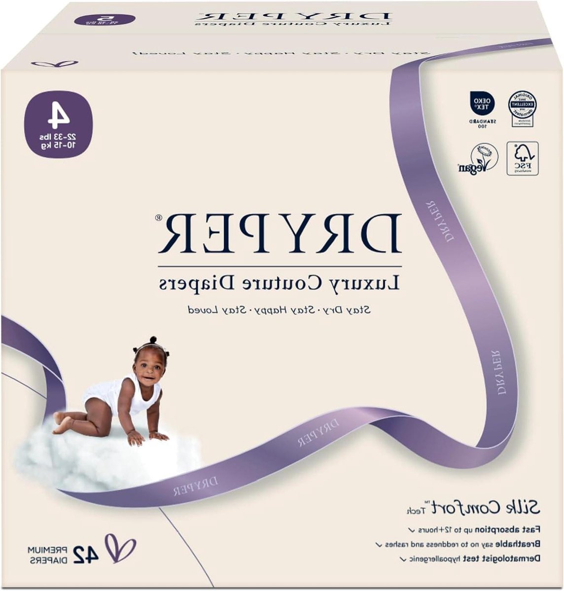 Baby Luiers - Nieuwe Ouders - Comfortabel Slapen - Ultra Zacht - Maat 4 42 Stuks - Wit