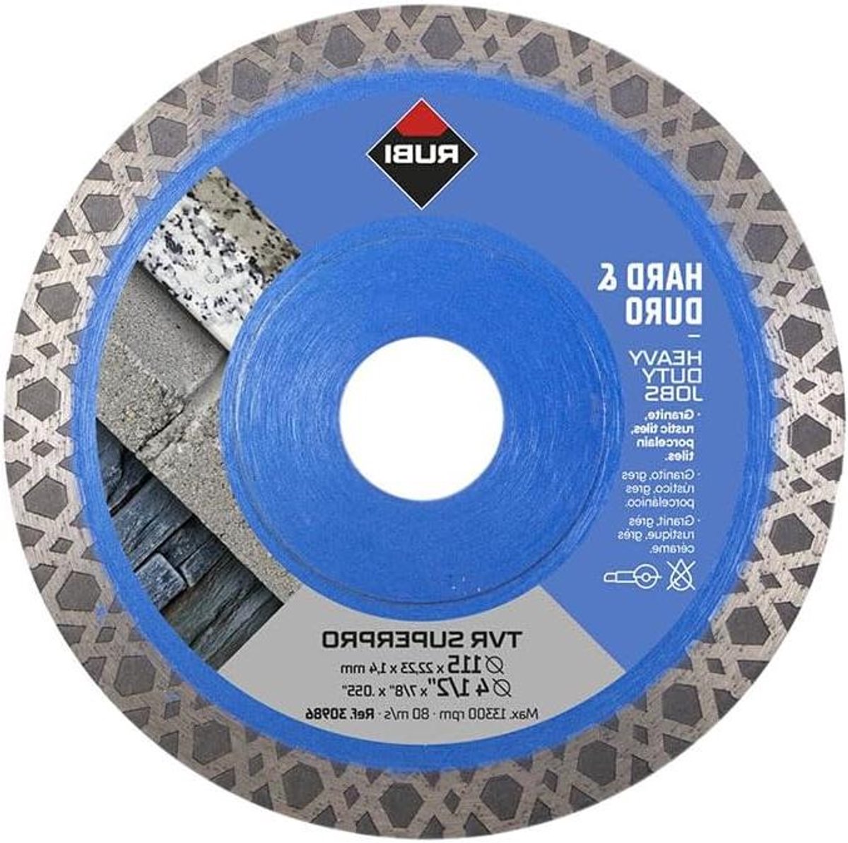 Diamantschijf - Zaagblad - Hard Materiaal Zagen - Hoge Snelheid - 115 mm - Multicolor