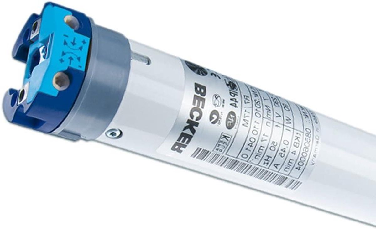 Aandrijfkabel - Motor voor rolluiken - Rolluiken bedienen - Oververhitting beveiligd - 50 mm as - Aluminium
