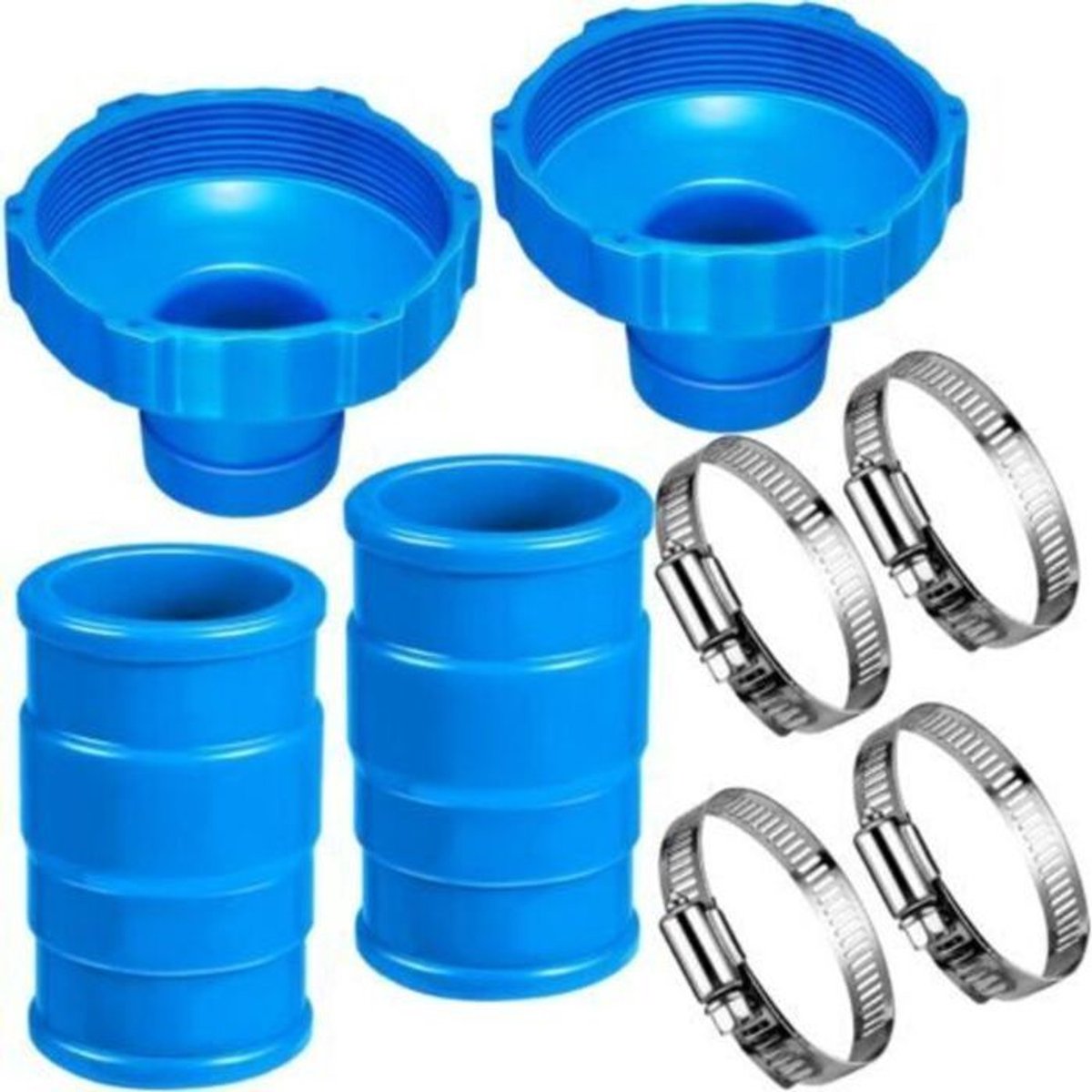 Zwembadstofzuiger slangadapterset, Geschikt voor Intex Type B bovengronds zwembad, skimmer, minifilter