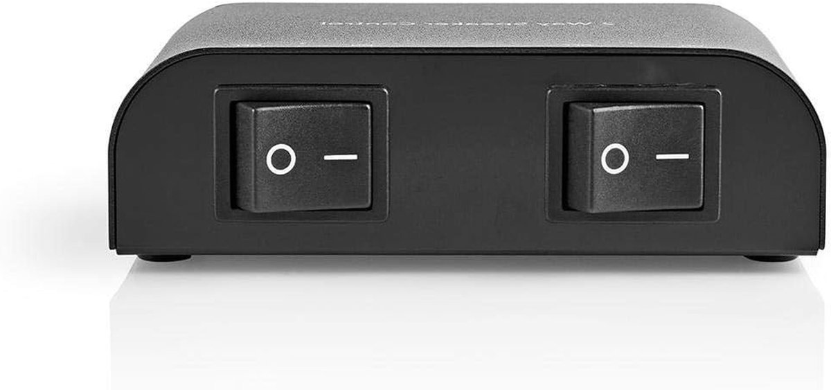 Luidspreker Besturing - Speaker Switcher - Audio Schakelen - Twee Speakerparen - 150W Per Kanaal - Zwart