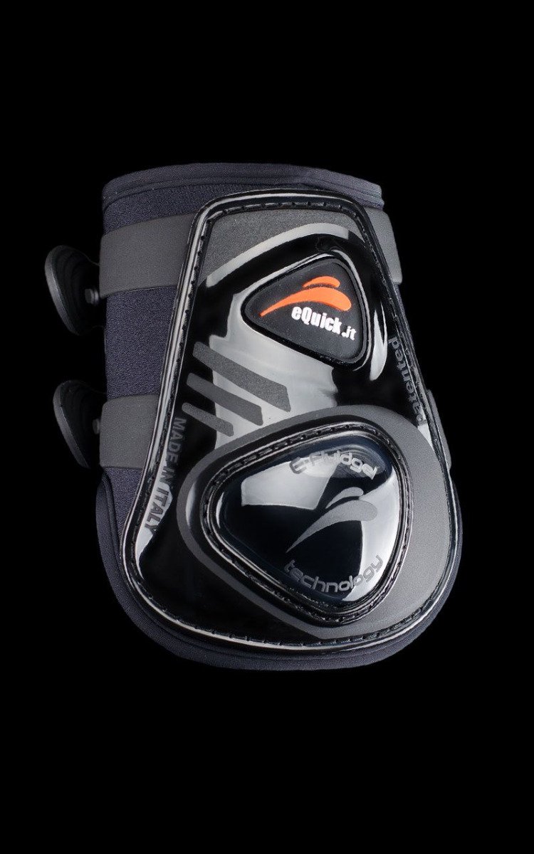 eQuick eShock Legend Fetlock Boots Medium - Bruin
