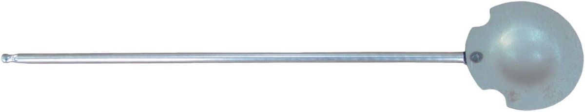 Vuurschaal met schep - Buitenhaard rond - Terras verwarmen - Robuust metaal - 26 cm - Zwart