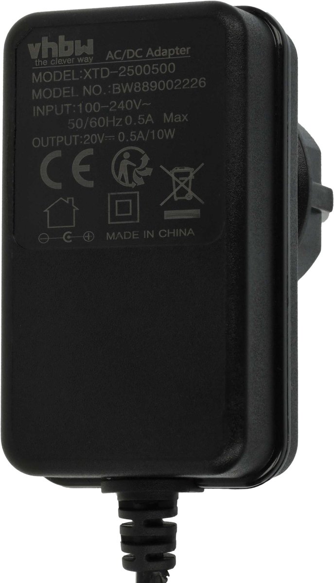 vhbw-voedingsvervanging voor Worx WA3766, 50037051, LA8003, 50037050, 50040670 robotmaaiers - 11,8 cm — afbeelding 2