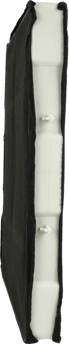 vhbw actief koolstoffilter compatibel met Bosch DHZ5365 (00), DIA097A50, DIA098E50, DIA098U50, DWA067A50, DWA06D650 afzuigkap - 23,3 x 21,5 x 2,2 cm