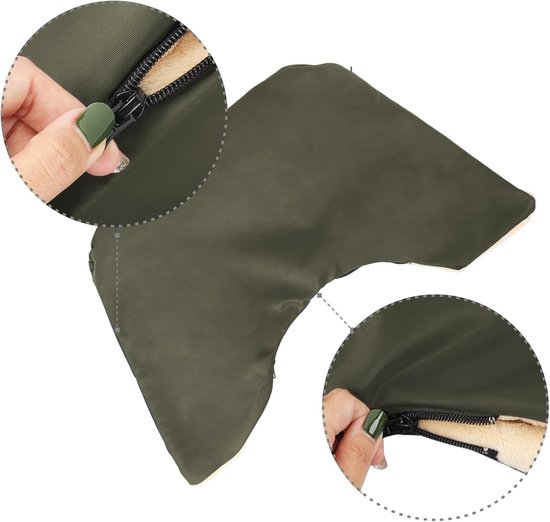 Kinderwagen Handwarmer - Mof Handschoenen - Wandelen Buiten - Waterdicht Winddicht - Universele Maat - Rood — afbeelding 2