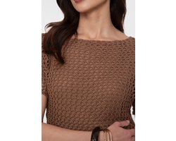 Geisha top model 62003-10 kleur tabacco