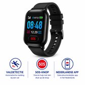 WatchSafer SOS Mini- GPS Horloge Senior - Smartwatch voor Ouderen - Persoonlijke alarmen - alarm horloge ouderen - GPS Horloge Alzheimer - Valdetectie